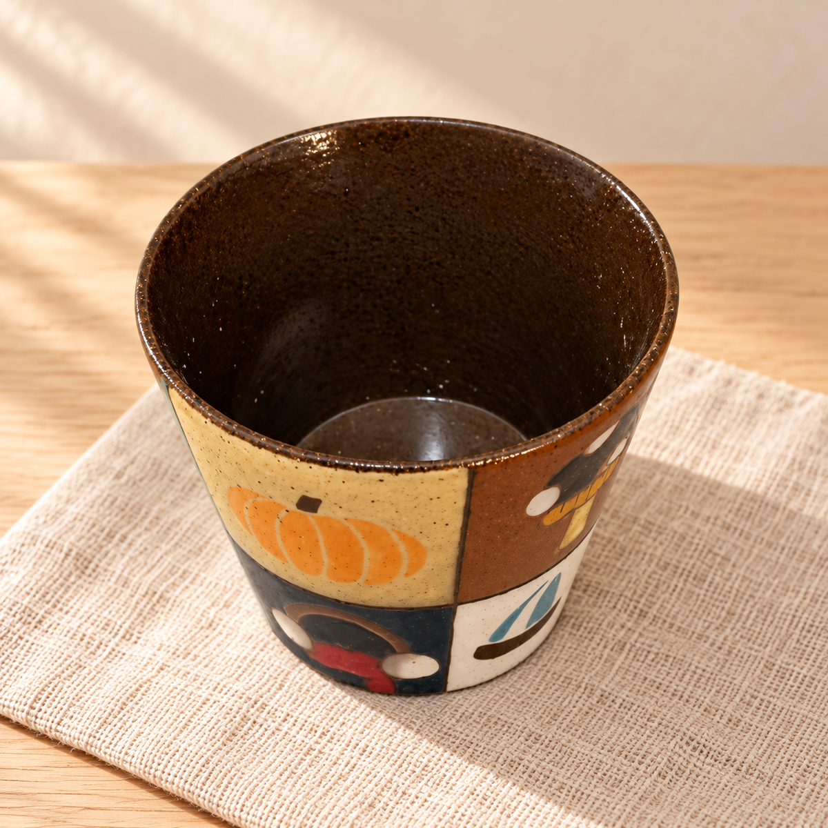 Patchwork Story Ceramic Cup — alternate view