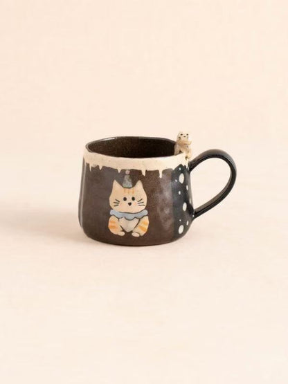 Cat Companion Ceramic Cup