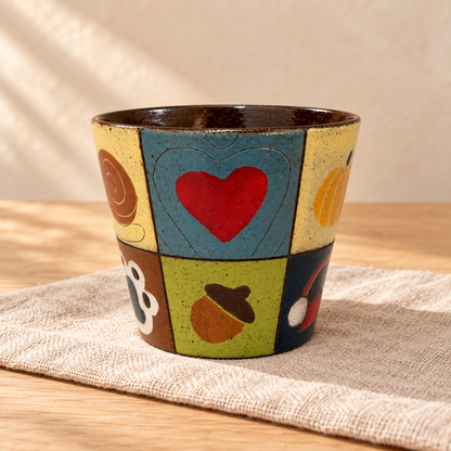 Patchwork Story Ceramic Cup — alternate view