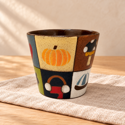 Patchwork Story Ceramic Cup — alternate view
