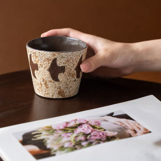 Speckled Bird Ceramic Cup - 300 ml