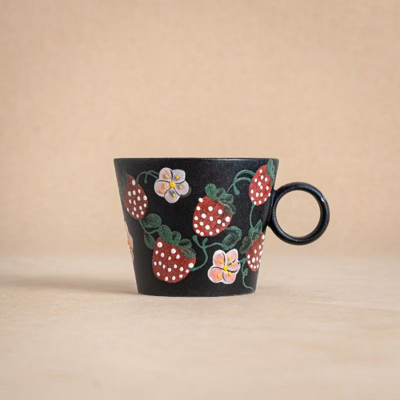 Strawberry Garden Cup and Saucer